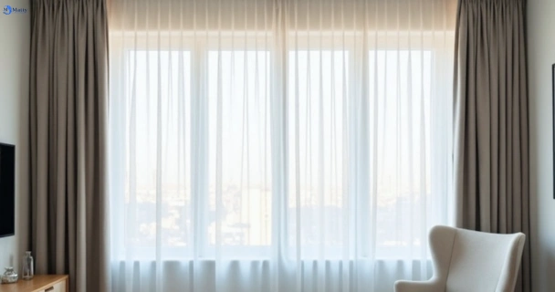 Restored vibrant drapes in glebe-nsw QLD after Matty Curtain Cleaning